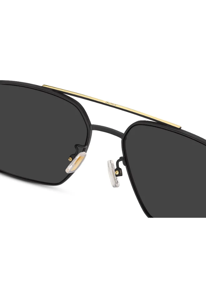 هوجو بوس Rectangular Hugo Boss Sunglasses
